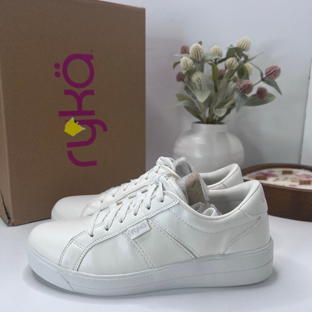Ryka Viv Classic 2  Sneaker Bright White I4157F1100 Women 7 Wide Tried On